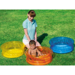 Detský nafukovací mini bazén 64cm x 25cm 51112 oranžová / žltá 